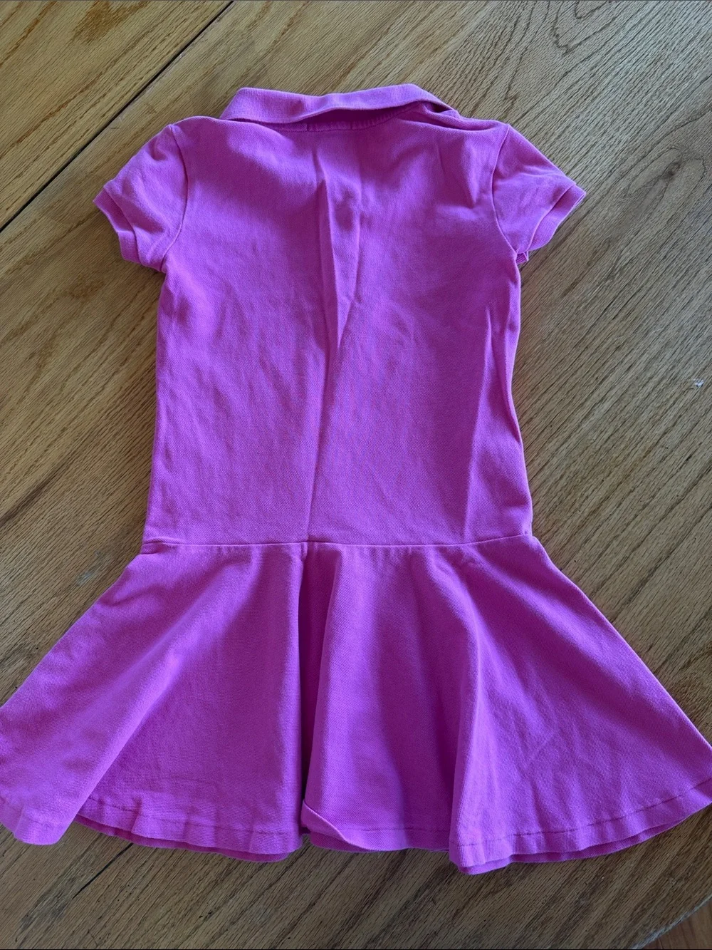 Ralph Lauren Bright Pink Girls Golf Polo Dress